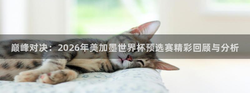 巅峰对决：2026年美加墨世界杯预选赛精彩回顾与分析